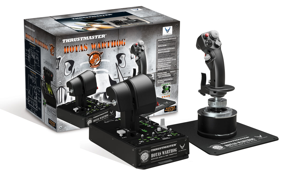Thrustmaster Hotas Warthog Schwarz USB Joystick PC
