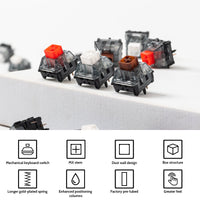 Kailh Box V2 Switch Red (110 Stück)