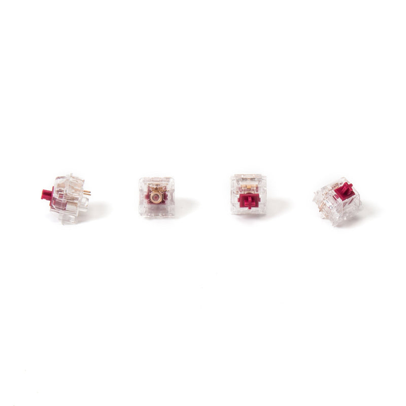 Kailh Crystal Burgundy Pro Switch (110 Stück)