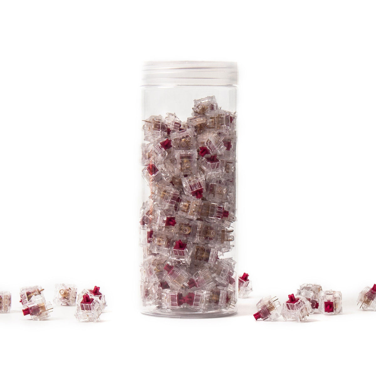 Kailh Crystal Burgundy Pro Switch (110 pièces)