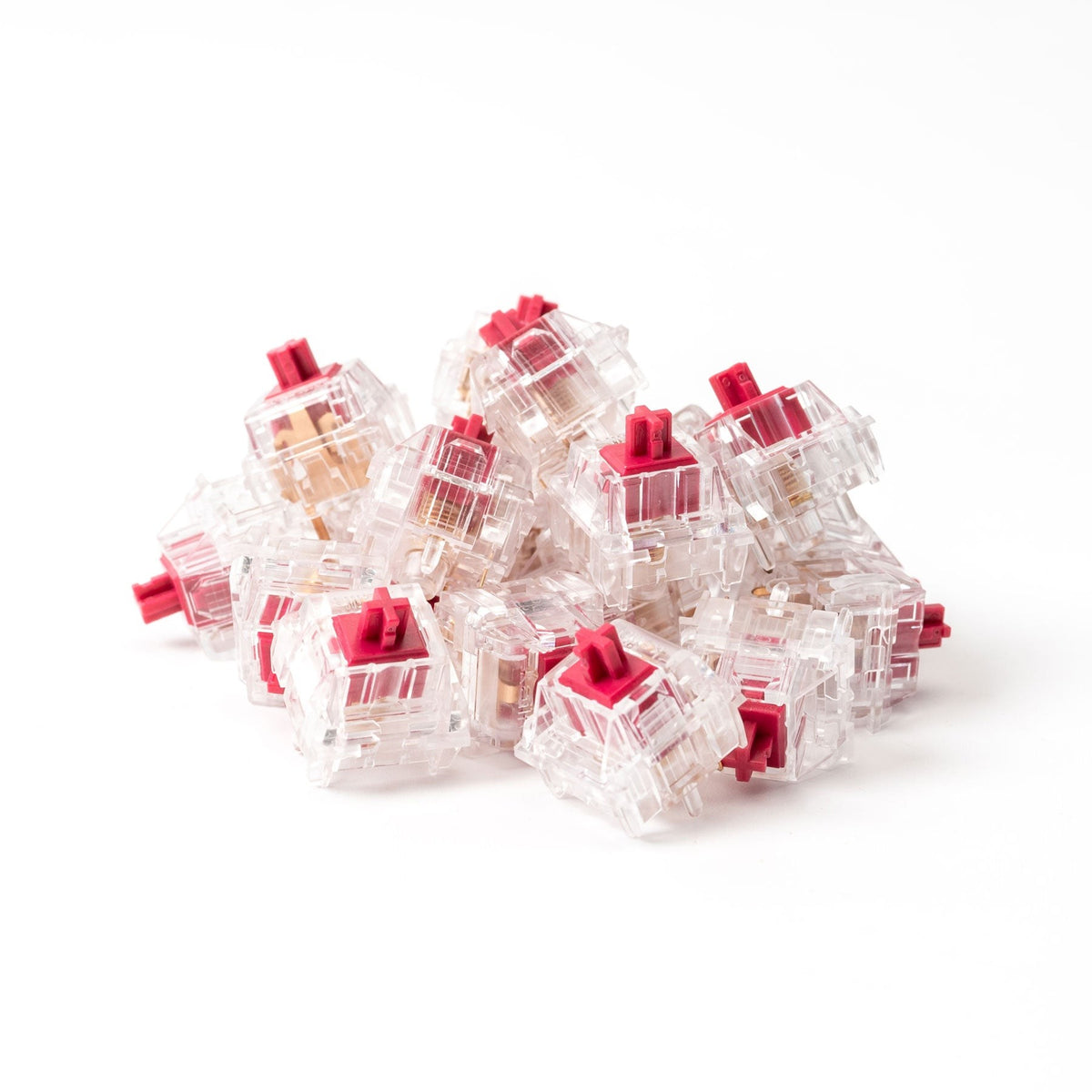 Kailh Crystal Burgundy Pro Switch (110 pièces)