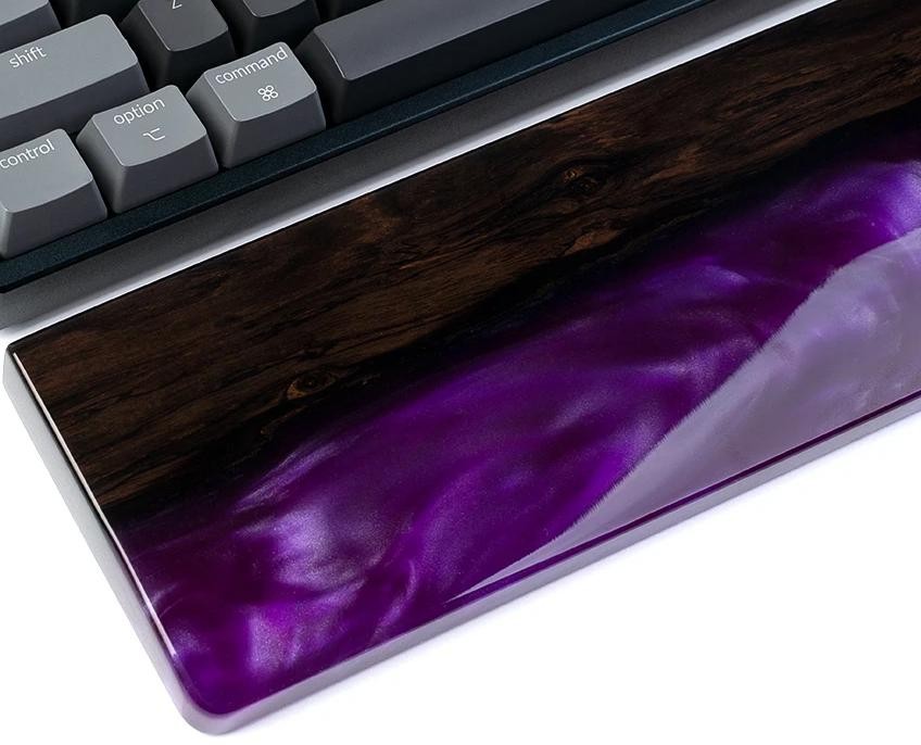 K4 Resin & Walnut Wood Palm Rest
