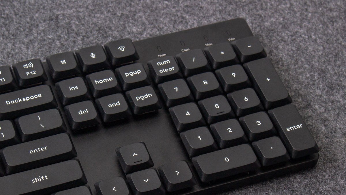Low Profile Double Shot PBT LSA Keycap Set