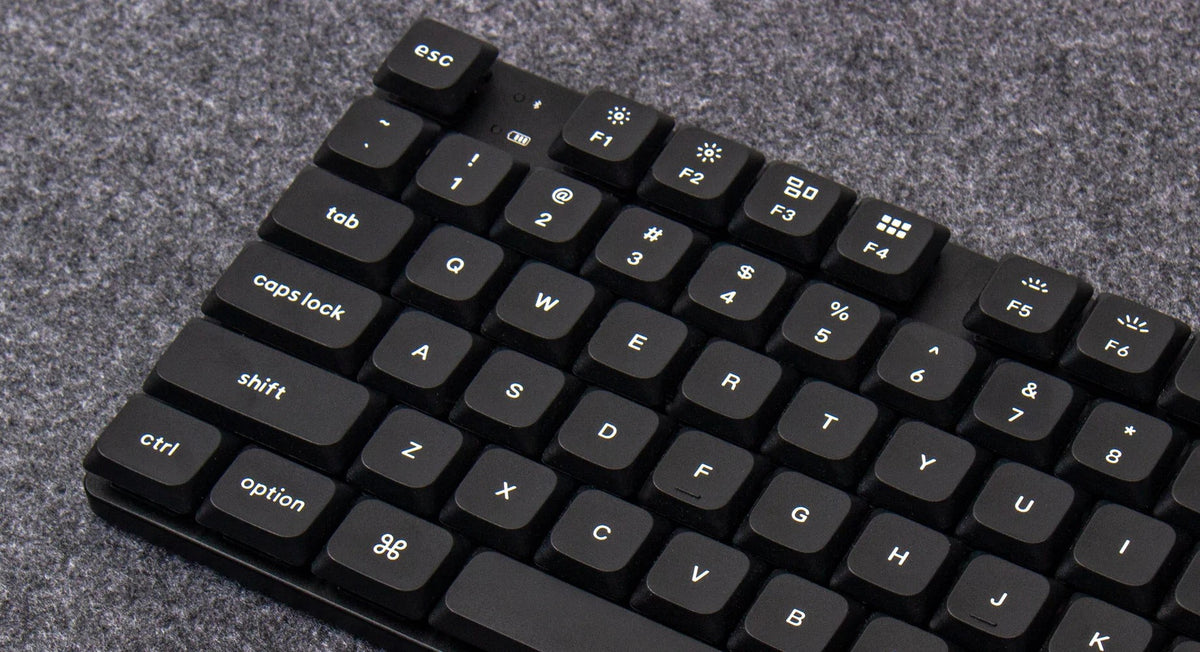 Low Profile Double Shot PBT LSA Keycap Set