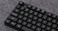 Low Profile Double Shot PBT LSA Keycap Set