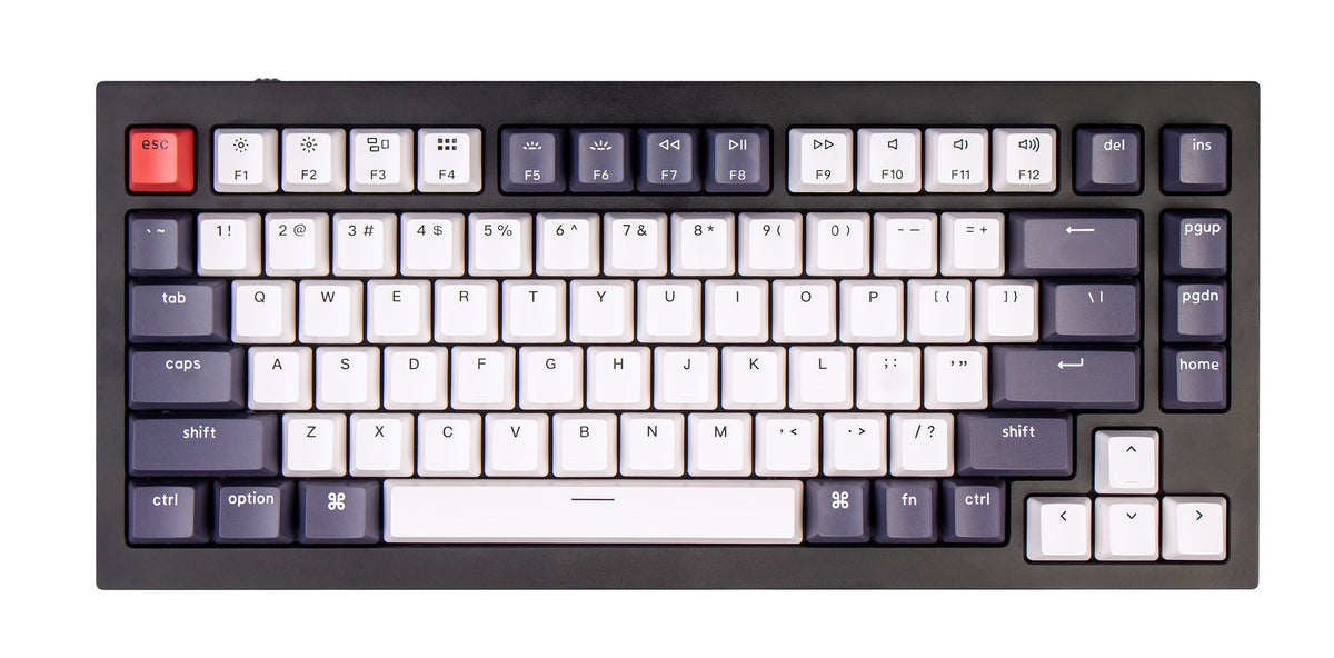Q1 QMK Hot-Swap RGB Cadre en aluminium