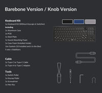 Q3 Barebone ISO Knob Version
