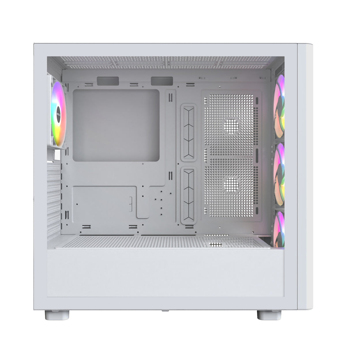 Case Montech XR Wood white – manufacturer image