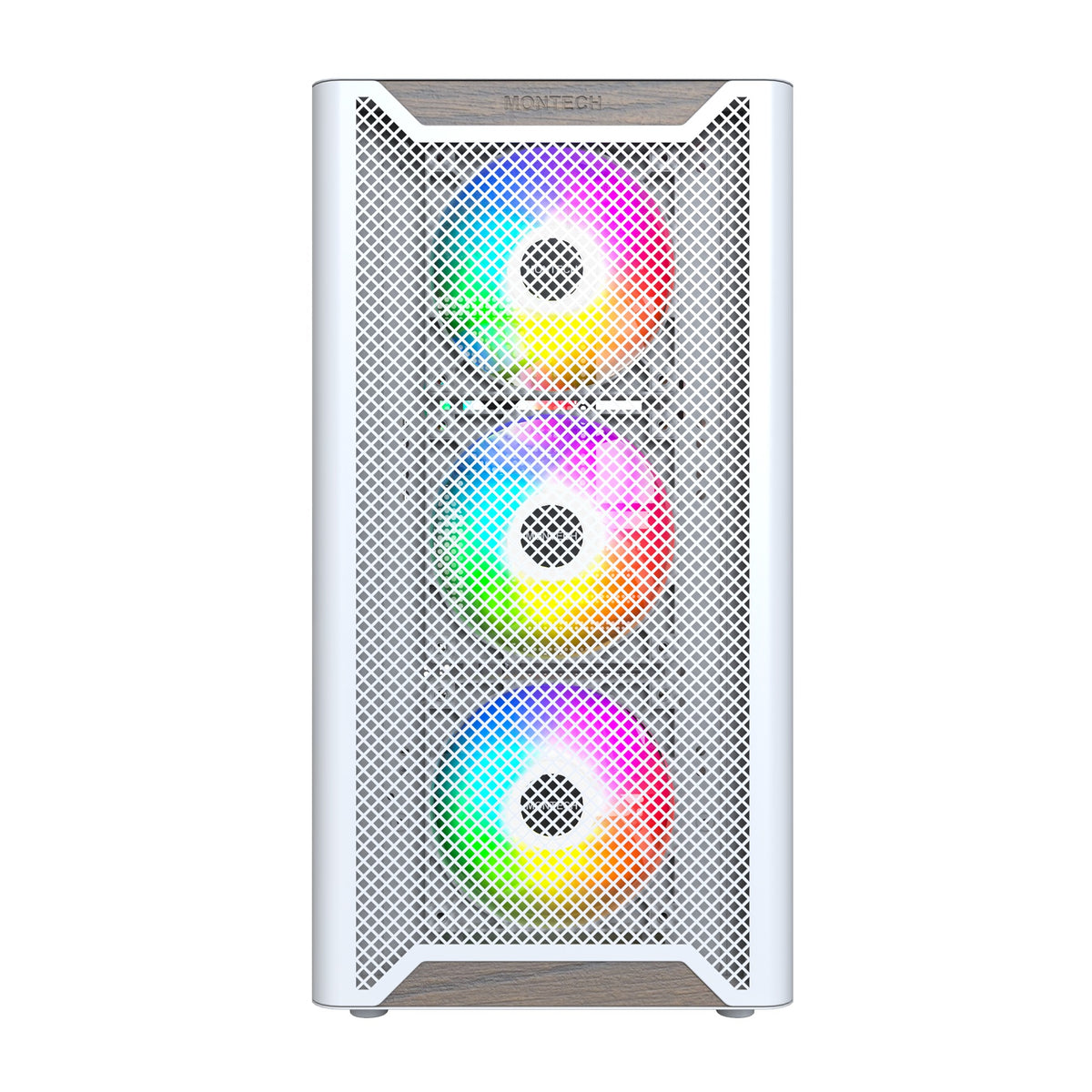 Case Montech XR Wood white – manufacturer image