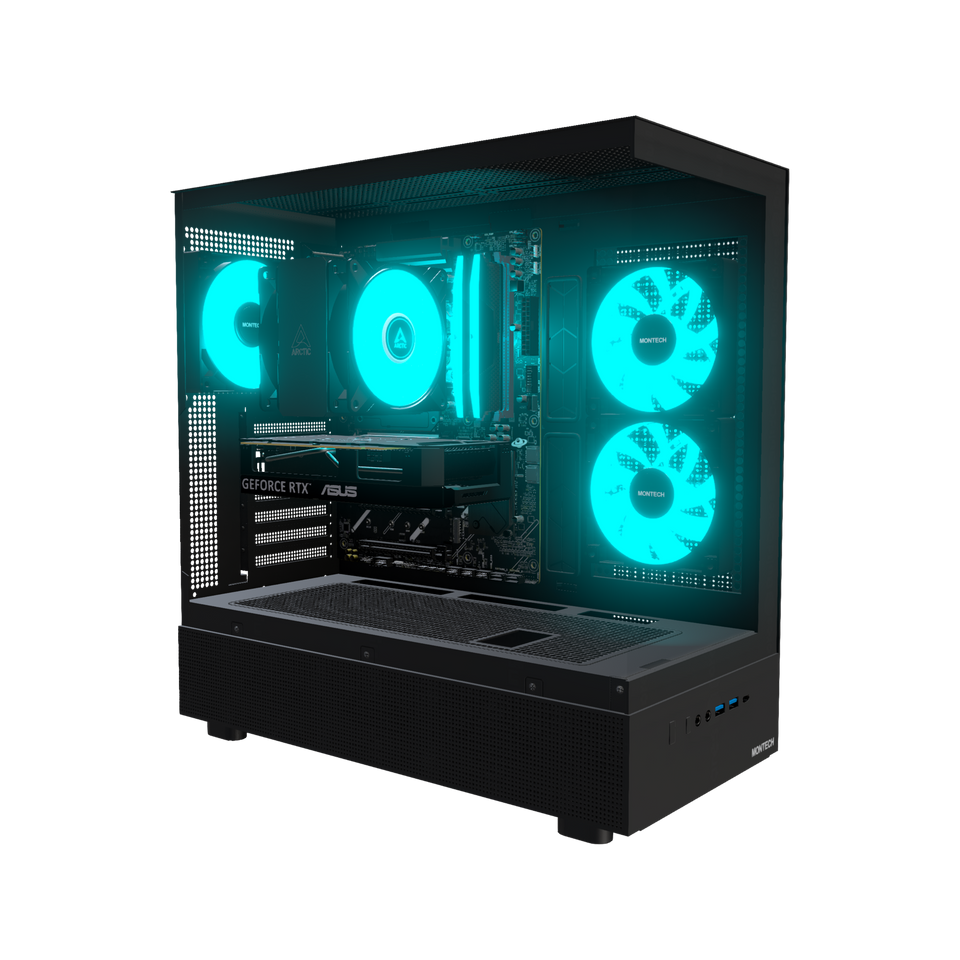 Basecamp Gaming PC Entry · Ryzen 5 9600X · RTX 5060 8 GB