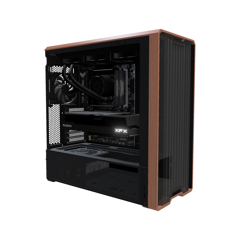 Radeon Gaming PC Midrange · Ryzen 7 9850X3D · RX 9070 XT 16 GB