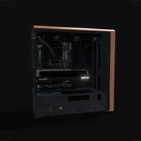 Radeon Gaming PC Midrange – 3D rendering, side view