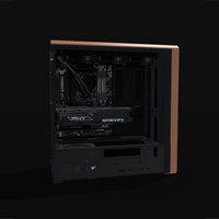 Pixelgipfel Gaming PC Midrange – 3D rendering, side view