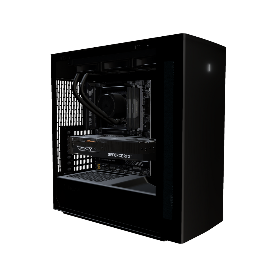 Silent Gaming PC Midrange · Ryzen 7 9850X3D · RTX 5070 Ti 16 GB