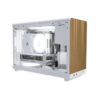 Biwak Gaming-PC Einsteiger Weiss – 3D-Rendering schräg von vorne, RGB Kaltweiss