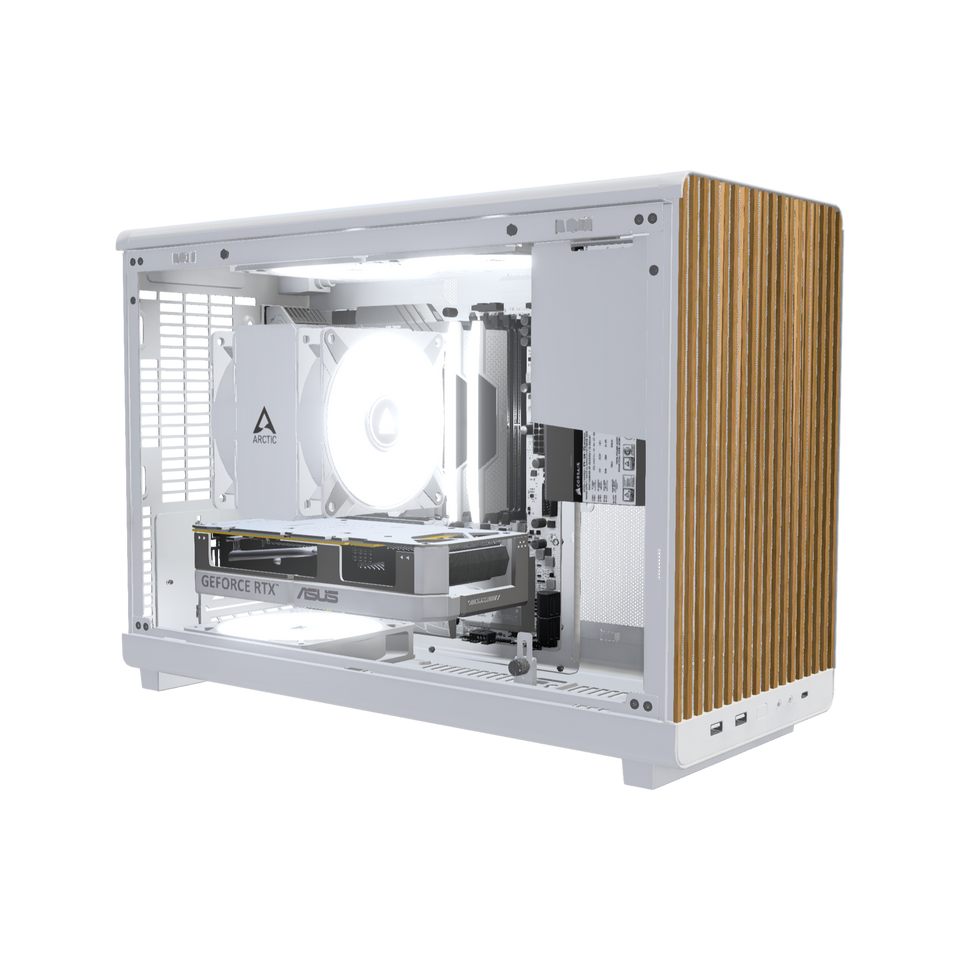 Biwak Gaming PC Entry White · Ryzen 5 9600X · RTX 5060 Ti 16 GB