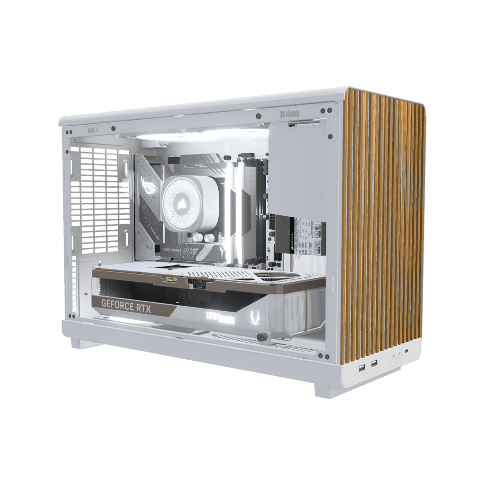 Biwak Gaming PC High-End White · Ryzen 7 9850X3D · RTX 5080 16 GB