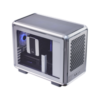 Photo d'exemple Cooler Master MasterFrame 400 Mesh argent – vue de dessus