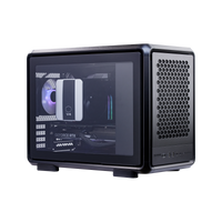Photo d'exemple Cooler Master MasterFrame 400 Mesh noir – vue de trois quarts