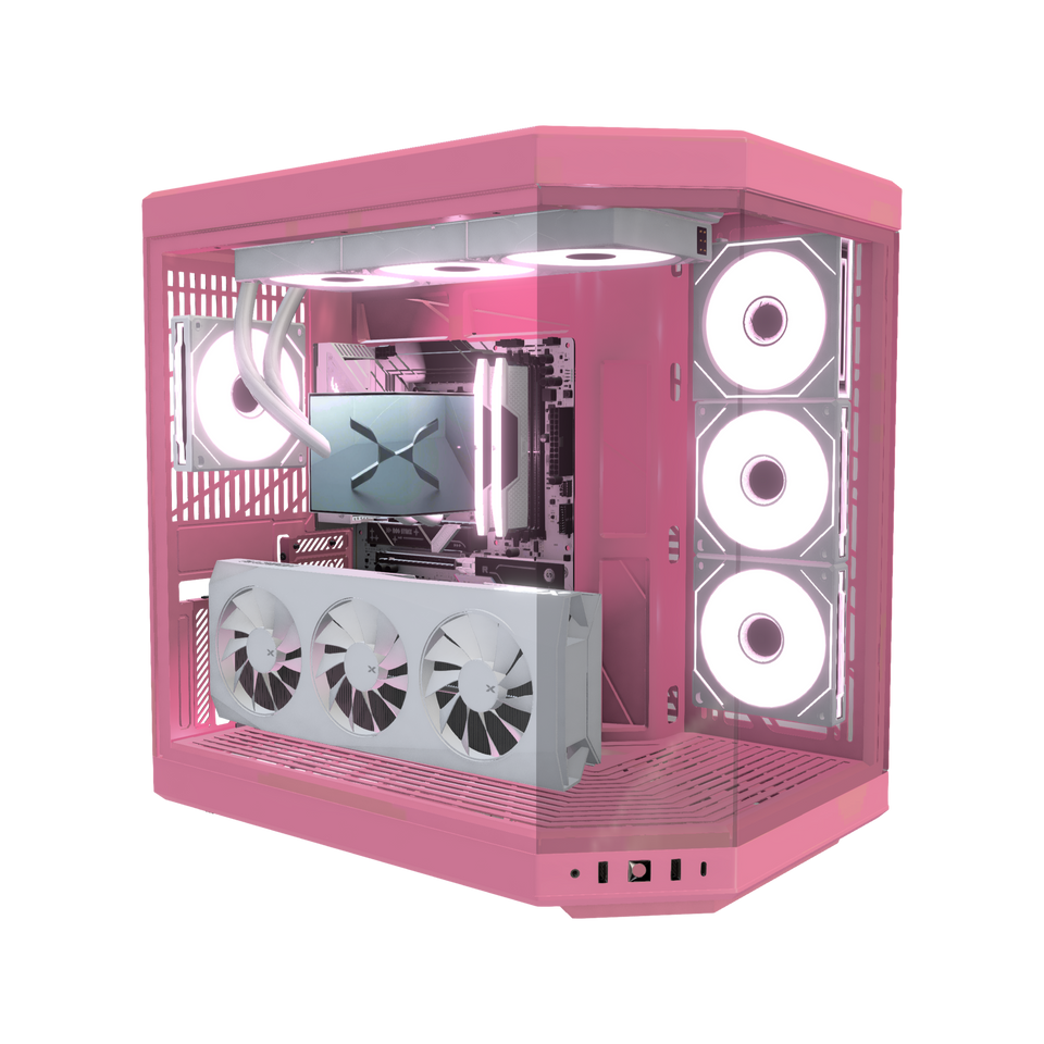 Sakura Gaming PC Midrange · Ryzen 7 9850X3D · RX 9070 XT 16 GB