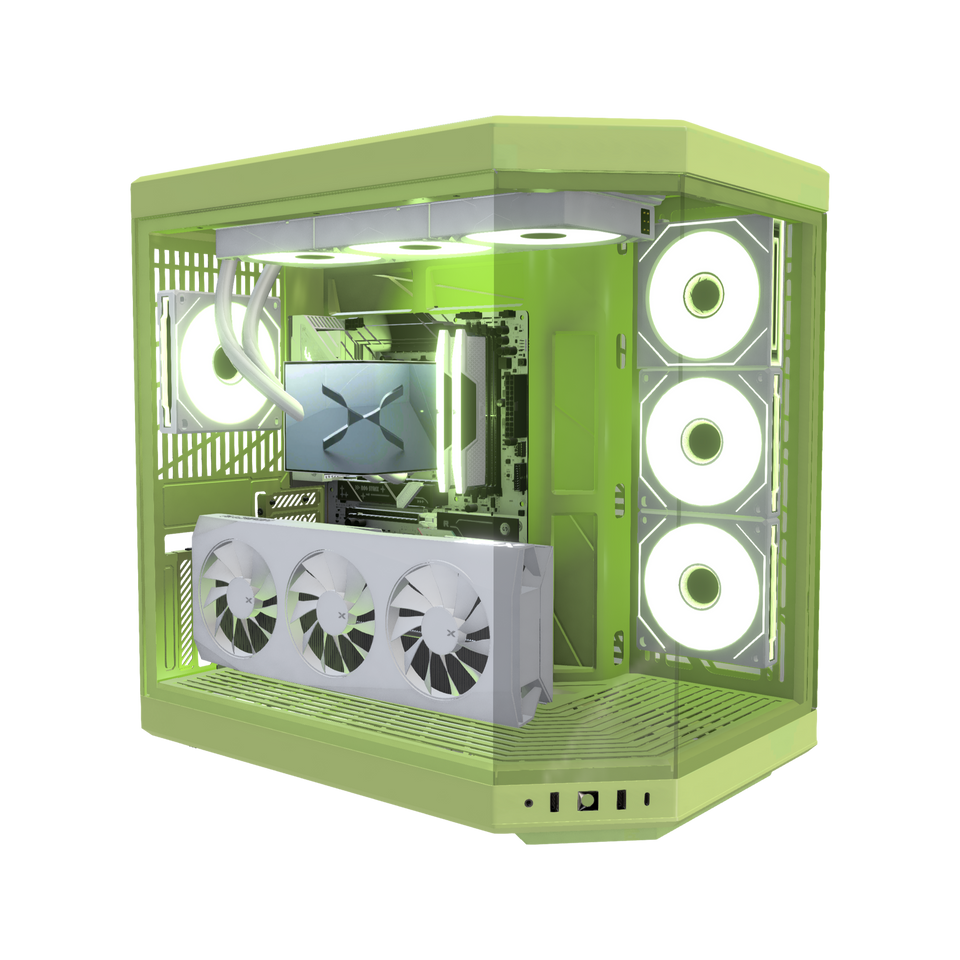 Matcha Gaming PC Midrange · Ryzen 7 9850X3D · RX 9070 XT 16 GB