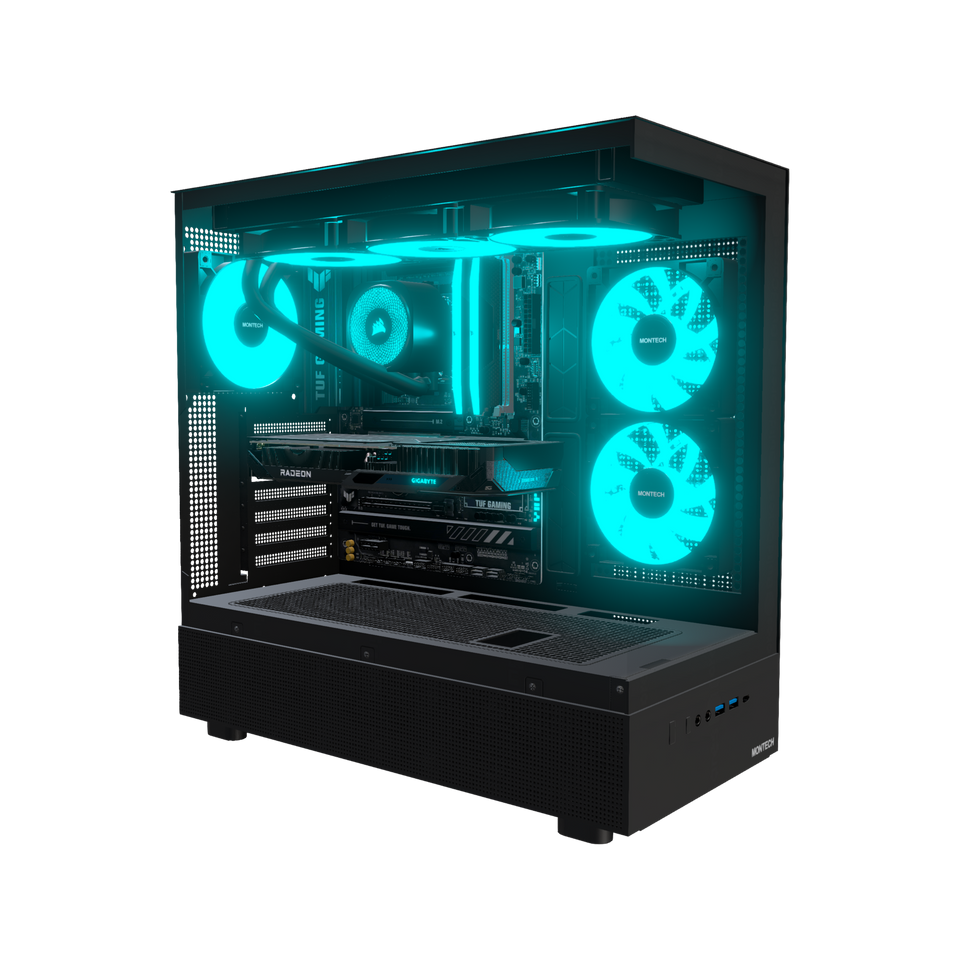Hype Gaming PC Entry Panorama · Ryzen 5 9600X · RX 9060 XT 16 GB