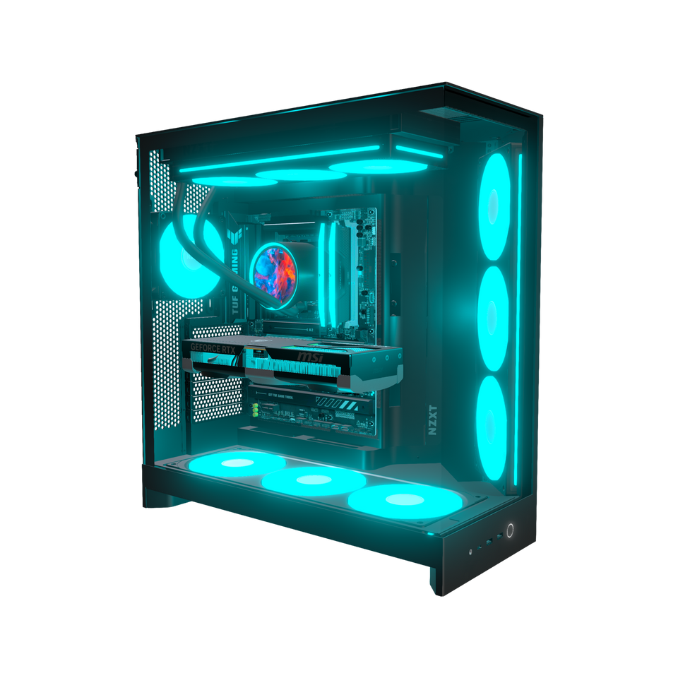 Hype Gaming PC Midrange Panorama · Ryzen 7 9850X3D · RTX 5070 Ti 16 GB