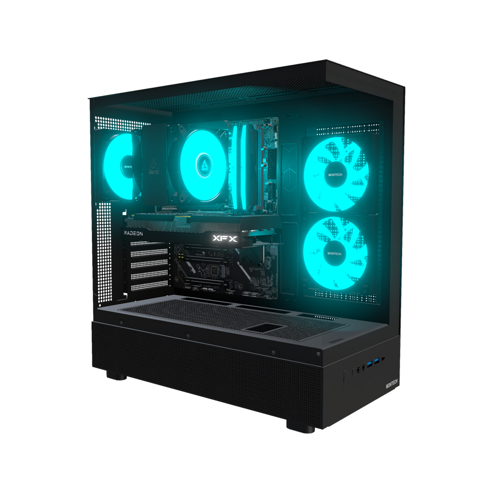 Basecamp Gaming PC Entry · Core Ultra 5 250K Plus · RX 9060 XT 16 GB
