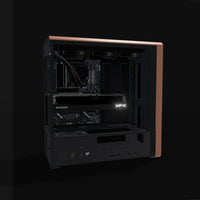 Radeon Gaming PC Midrange – 3D rendering, side view