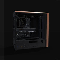 Pixelgipfel PC Gamer Milieu de gamme – rendu 3D, vue de côté