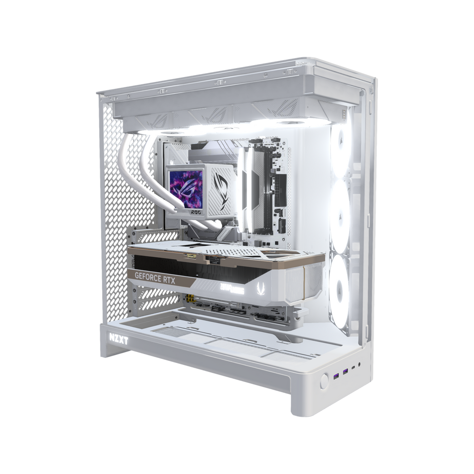 Showcase Gaming PC High-End White · Core Ultra 7 270K Plus · RTX 5080 16 GB