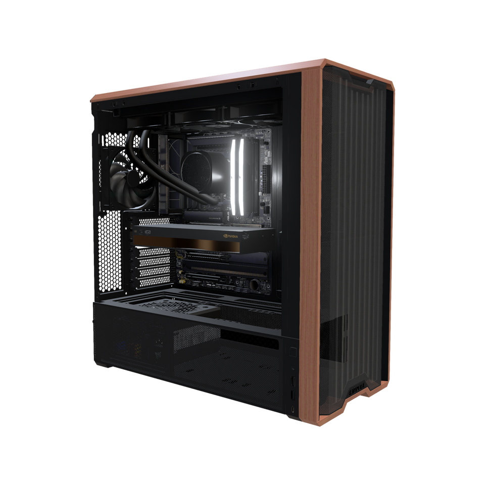 Stazione IA Pro · Ryzen 9 9950X · RTX PRO 4500 Blackwell 32 GB · 128 GB RAM