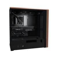 Workstation Creator – 3D-Rendering von der Seite, RGB Kaltweiss