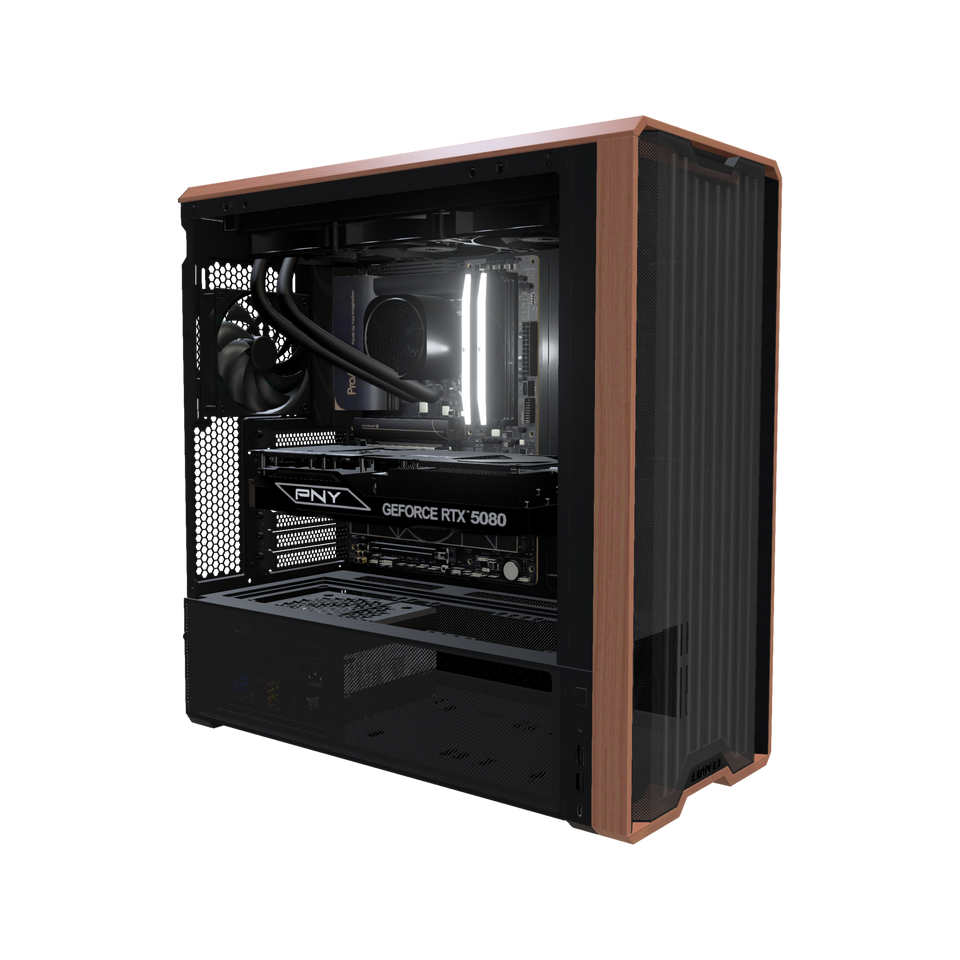 Station de travail Creator Pro · Core Ultra 9 285K · RTX 5080 16 Go · 128 Go RAM