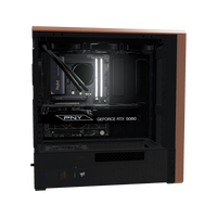 Workstation Creator Pro – 3D-Rendering von der Seite, RGB Kaltweiss