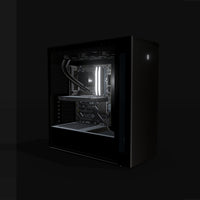 Workstation CAD – 3D rendering, front three-quarter view