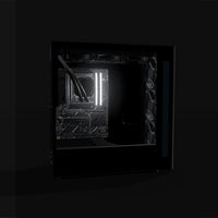 Workstation Silent – 3D-Rendering von der Seite