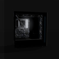 Workstation Silent – 3D rendering, side view