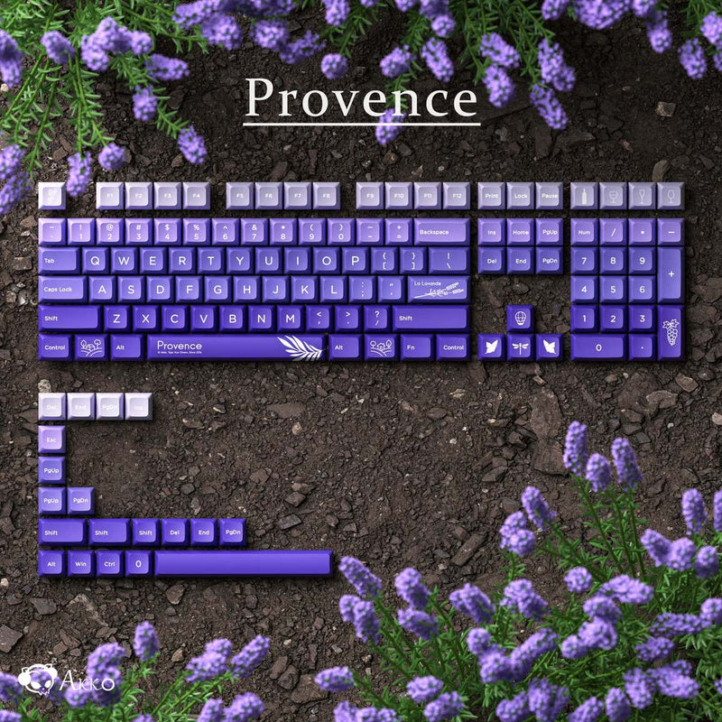 JDA Provence Lavender PBT Keycap Set
