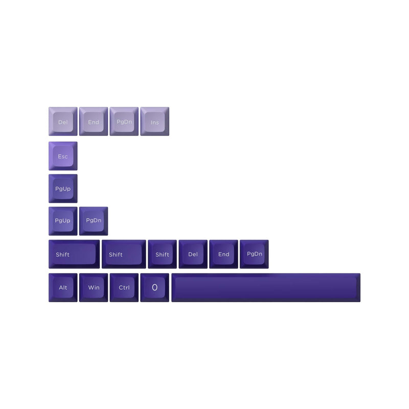 JDA Provence Lavender PBT Keycap Set