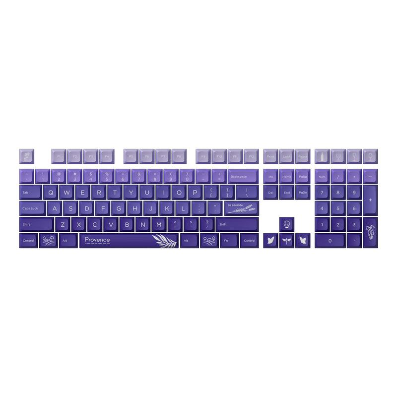 JDA Provence Lavender PBT Keycap Set