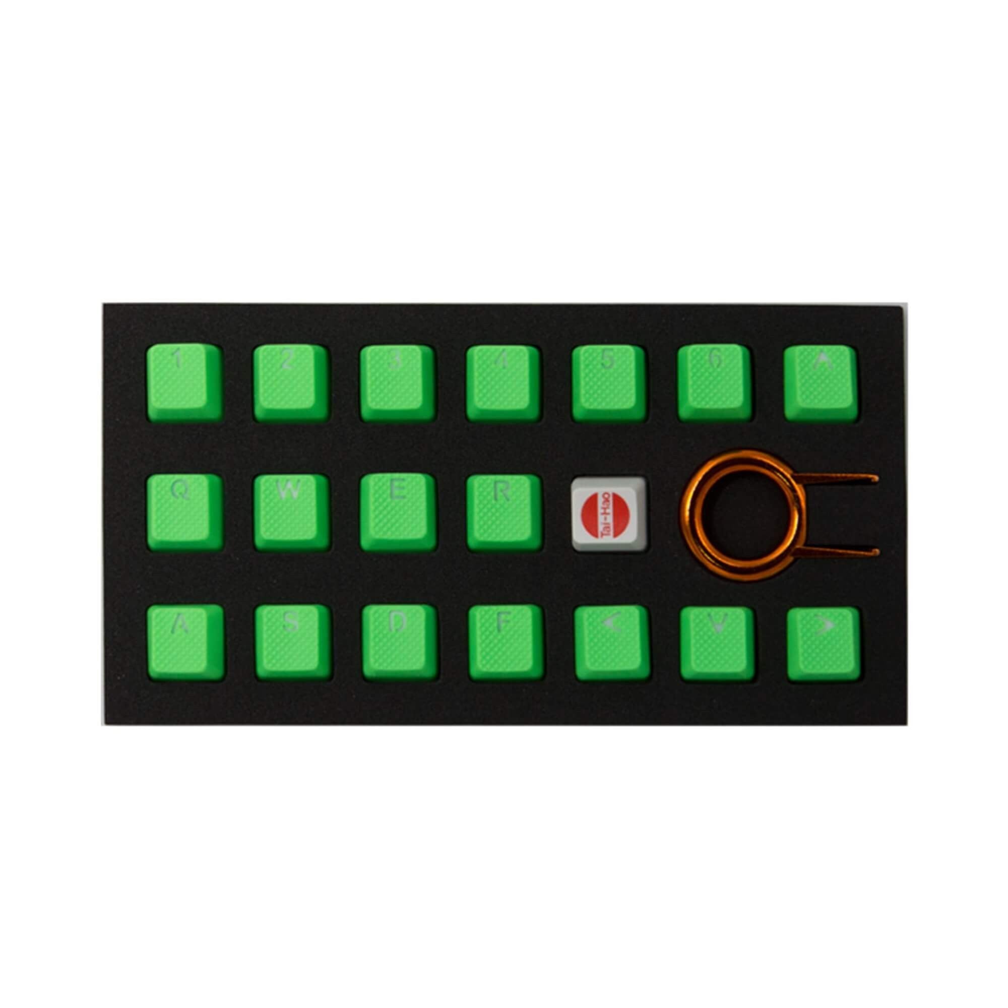 18-Key Rubber Keycap Set