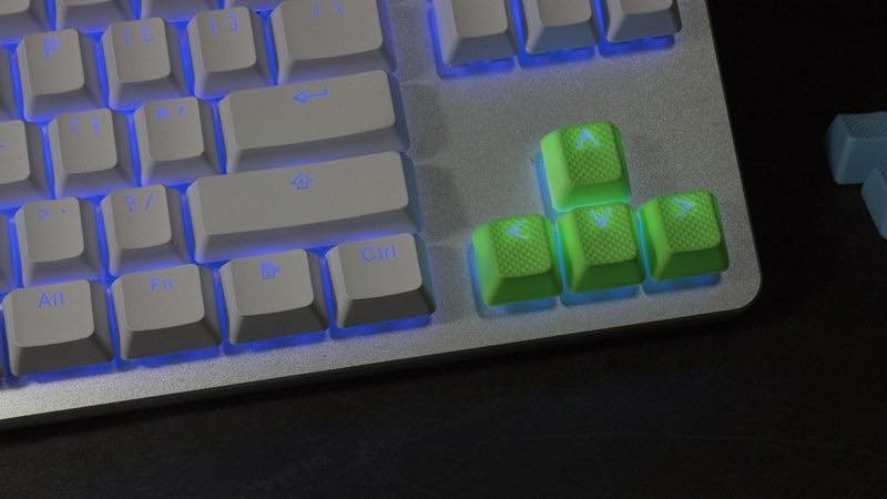 18-Key Rubber Keycap Set