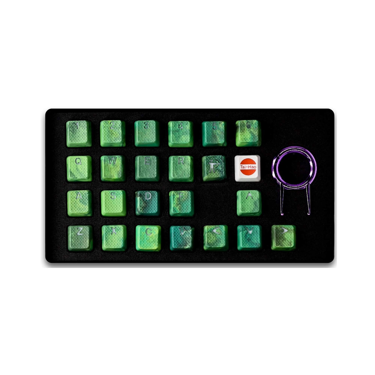 23-Key Rubber Camo Keycap Set