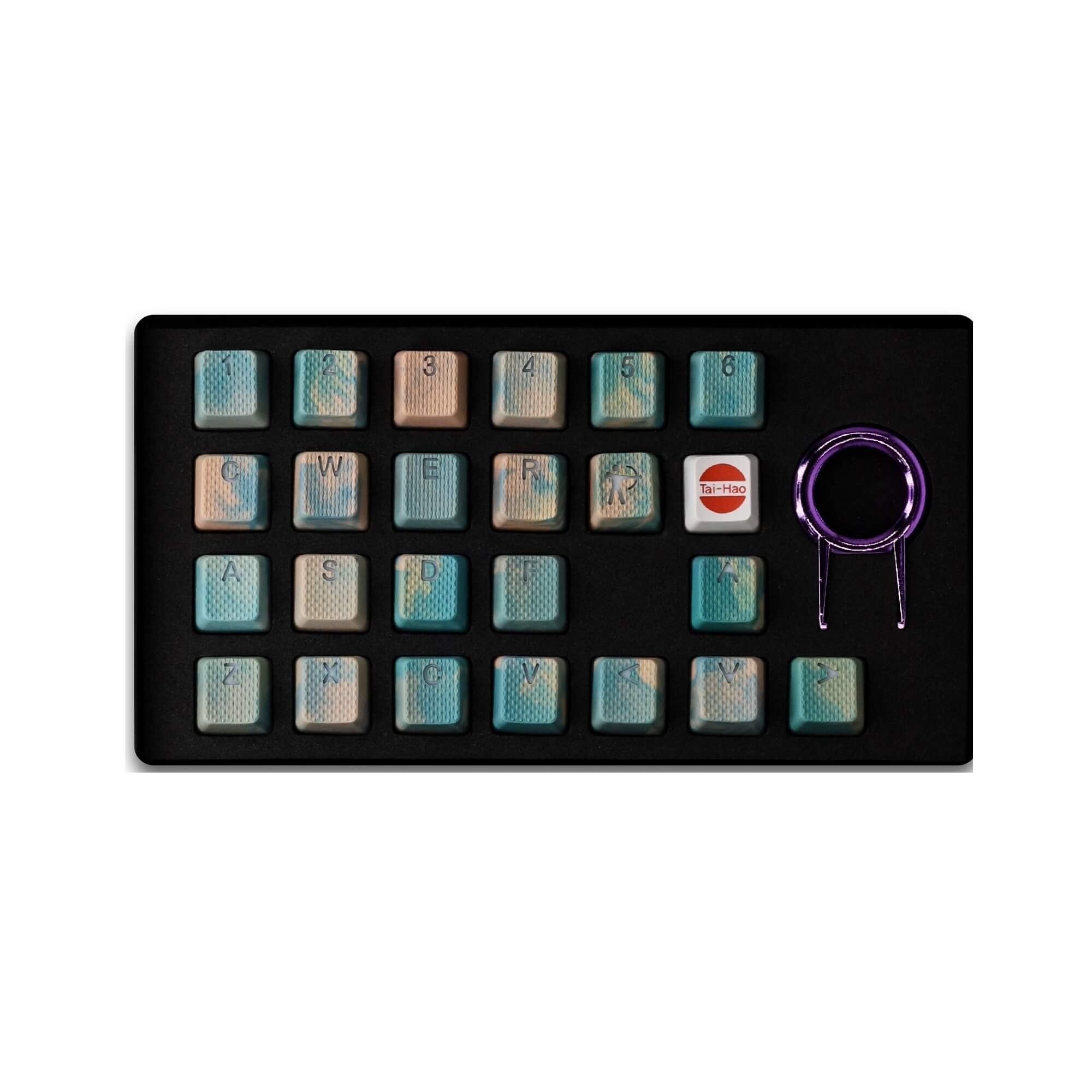 23-Key Rubber Camo Keycap Set