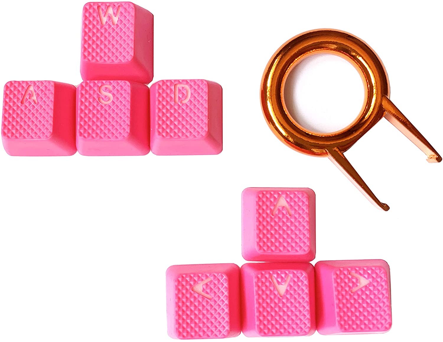 8-Key Rubber Keycap Set