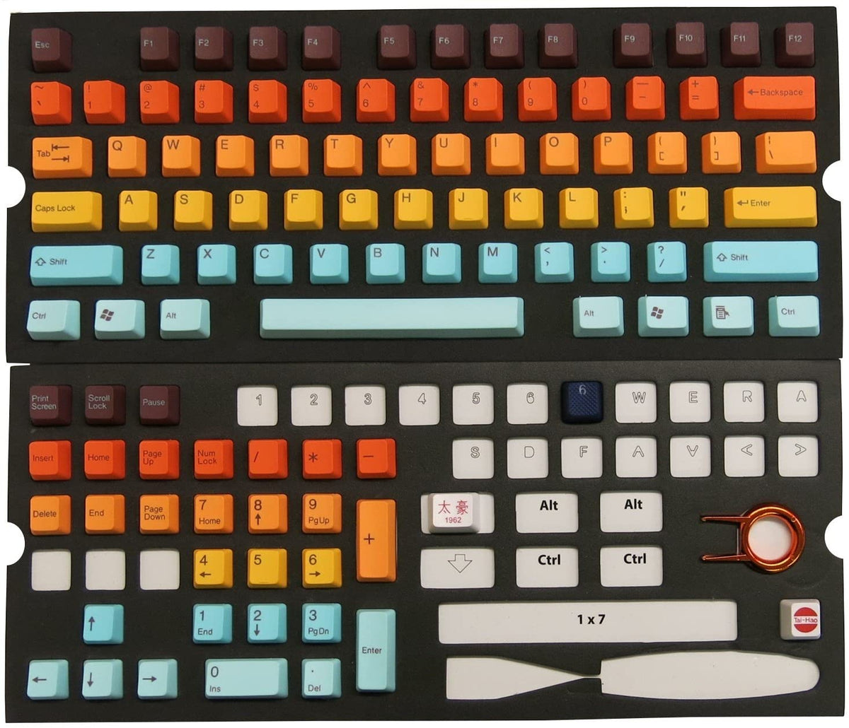 Hawaii 116 Keys (ANSI) Set