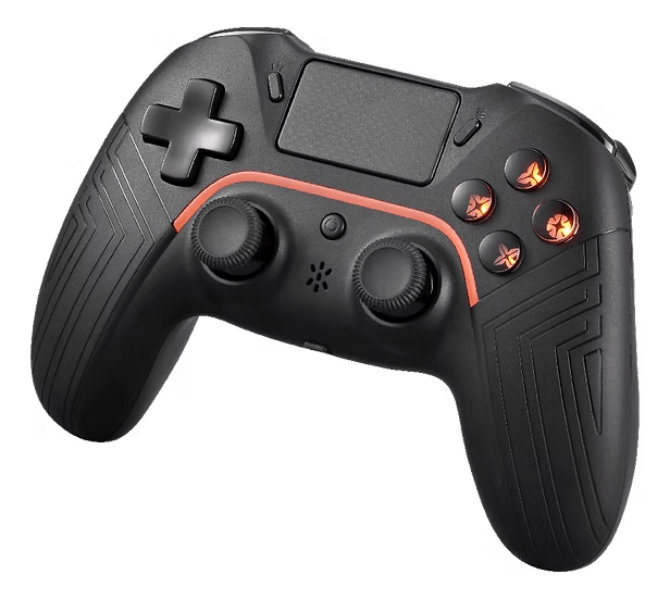 DELTACO Wireless Controller PS4, black