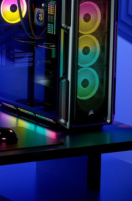 Corsair iCUE Produkte — Wasserkühlung, DOMINATOR RAM und RGB-Gehäuse