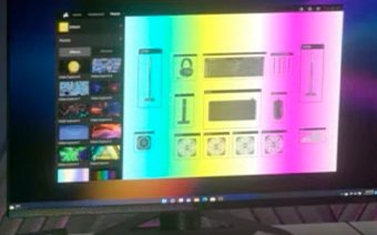 Logiciel iCUE Murals : Le motif est appliqué à tous les appareils.